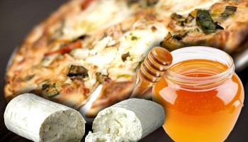 Pizza  Miel